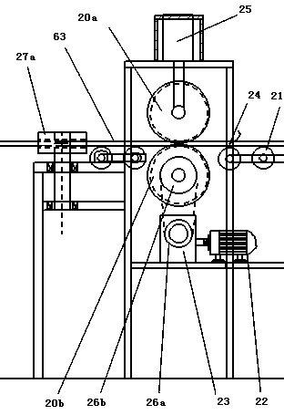 Supply device and method for long reinforcing steel bars in four-side-ribbed high-speed-rail reinforcing steel bar meshes