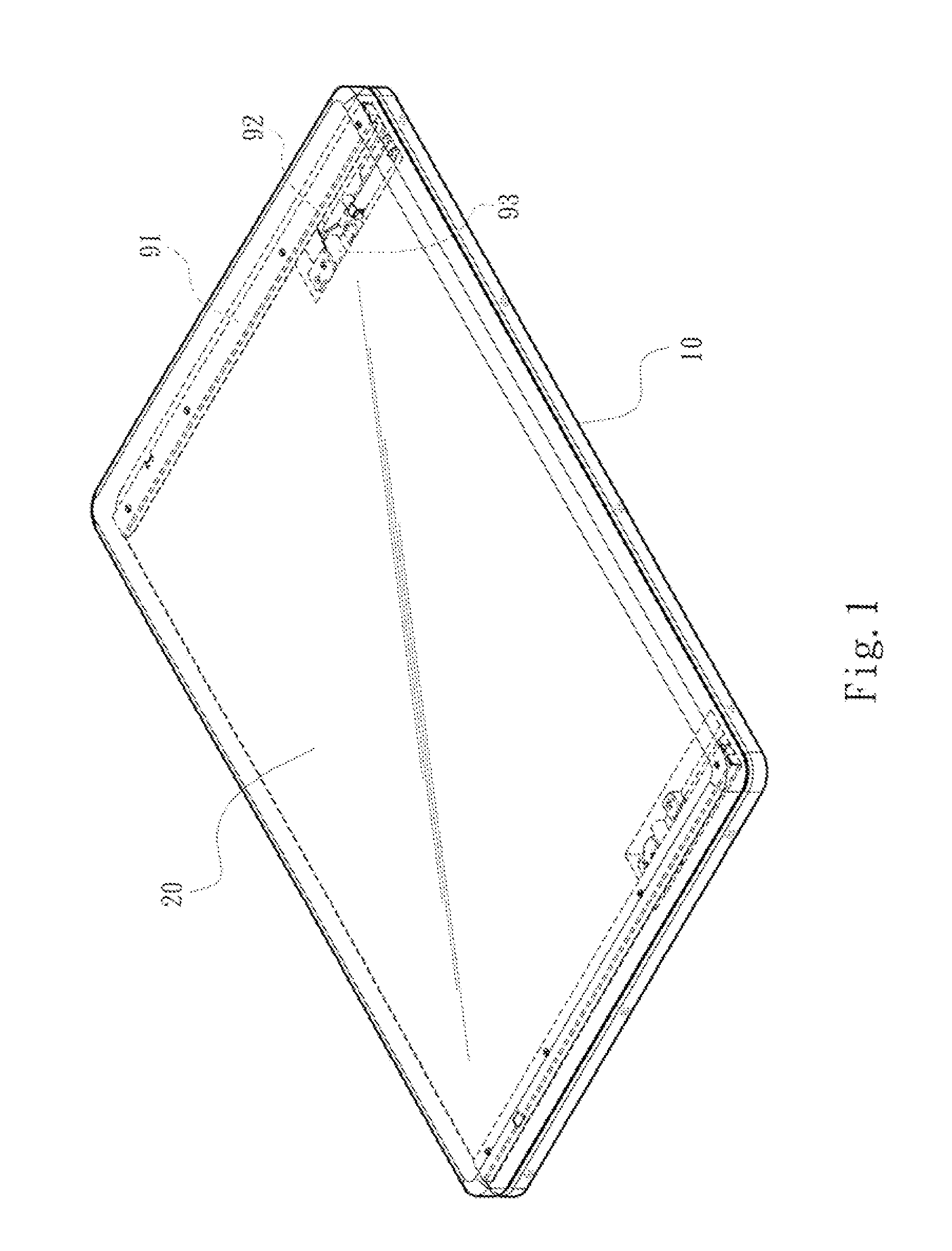 Sliding-type electronic apparatus with strengthening force structure