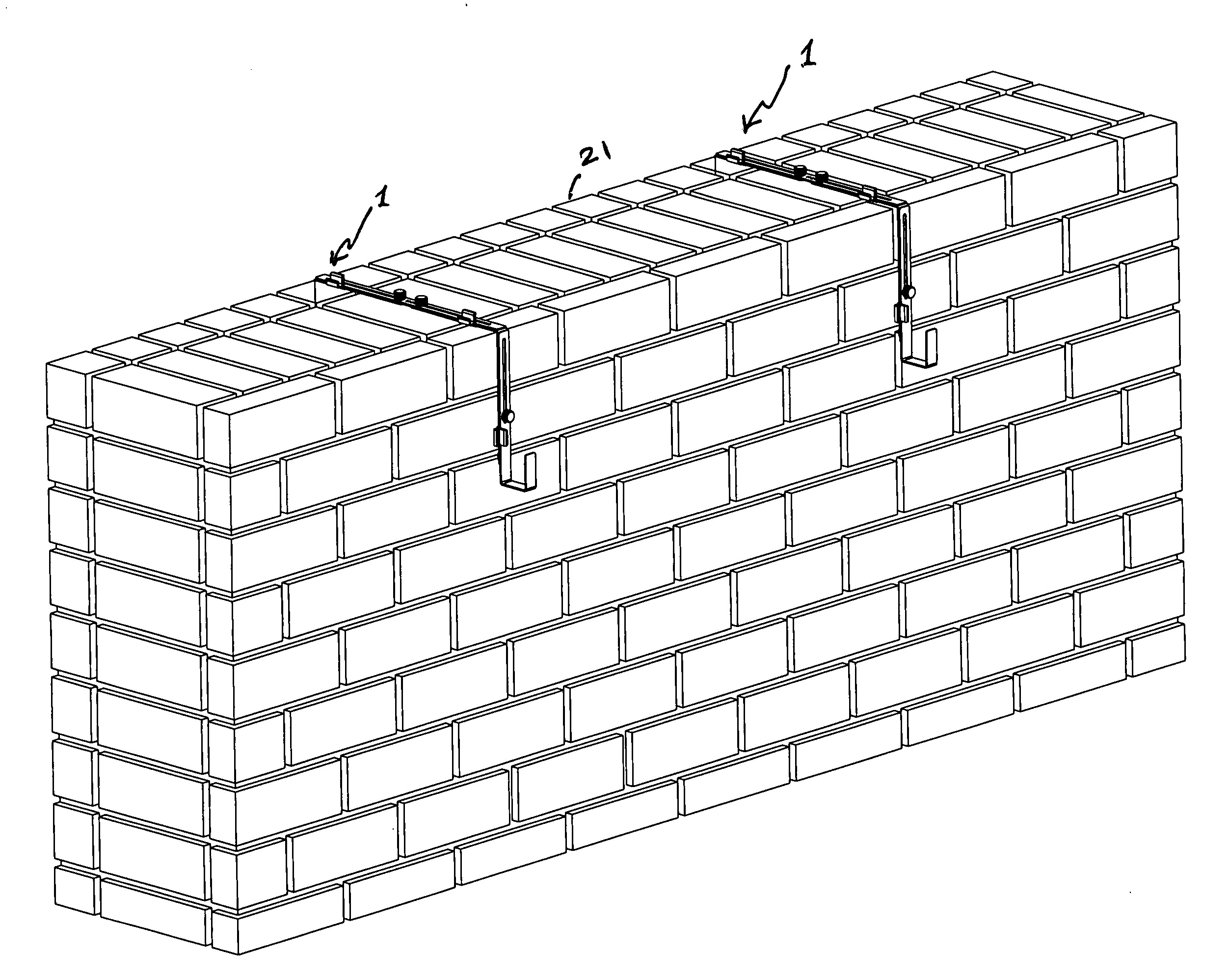 Bracket and hook assembly