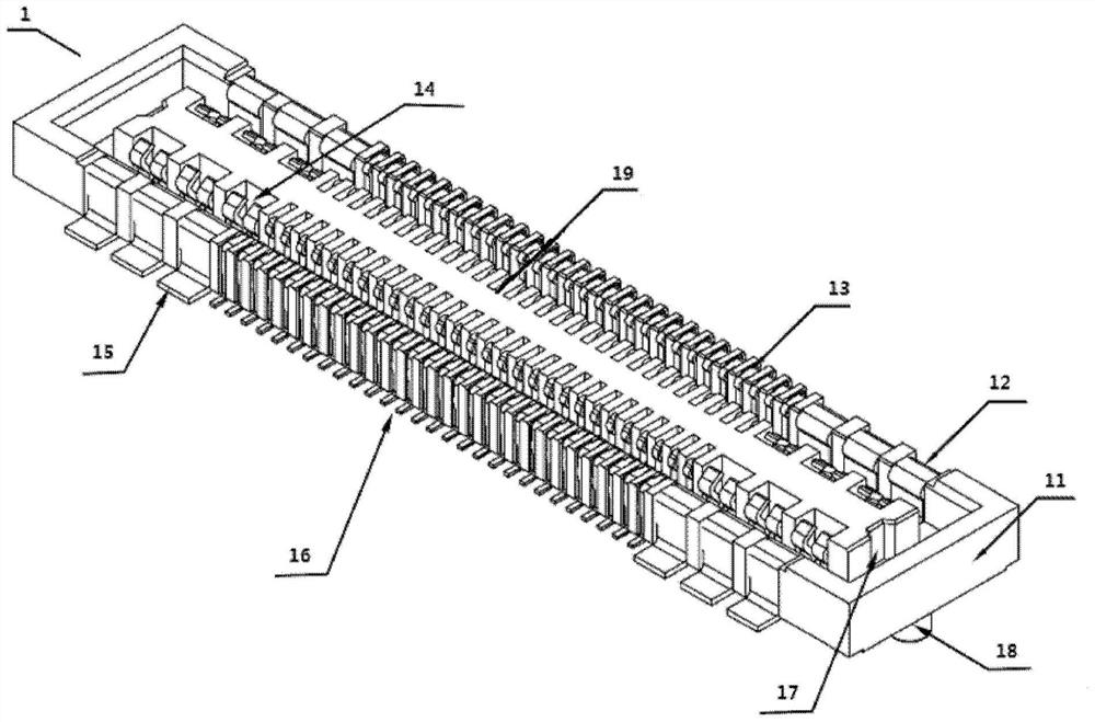 A high-power device connector