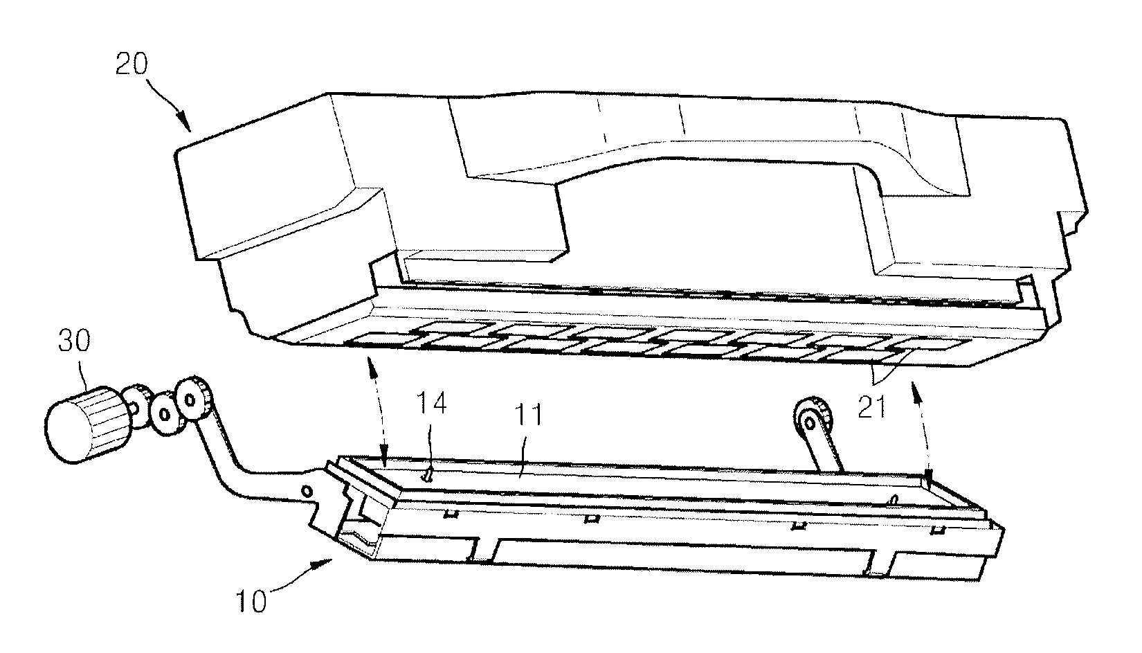 Nozzle capping device of inkjet printer