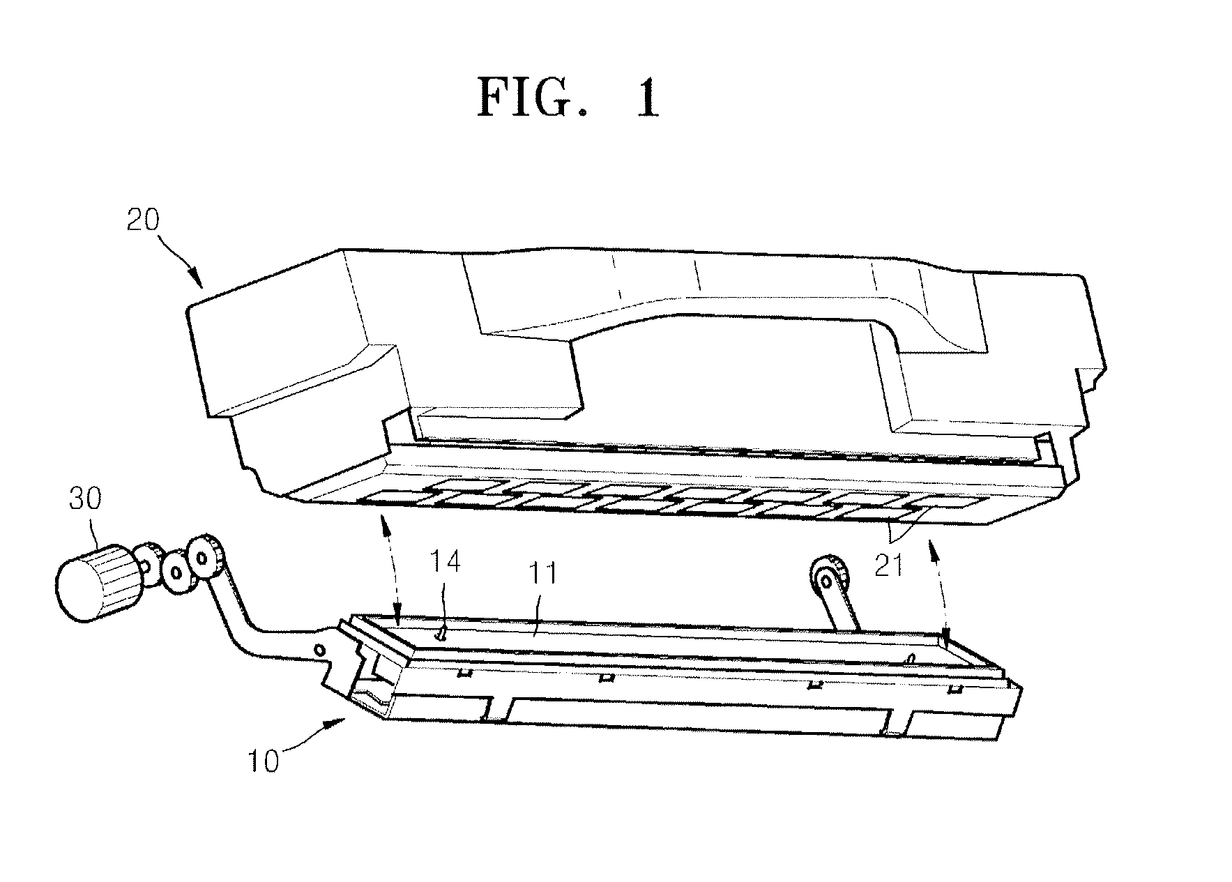 Nozzle capping device of inkjet printer