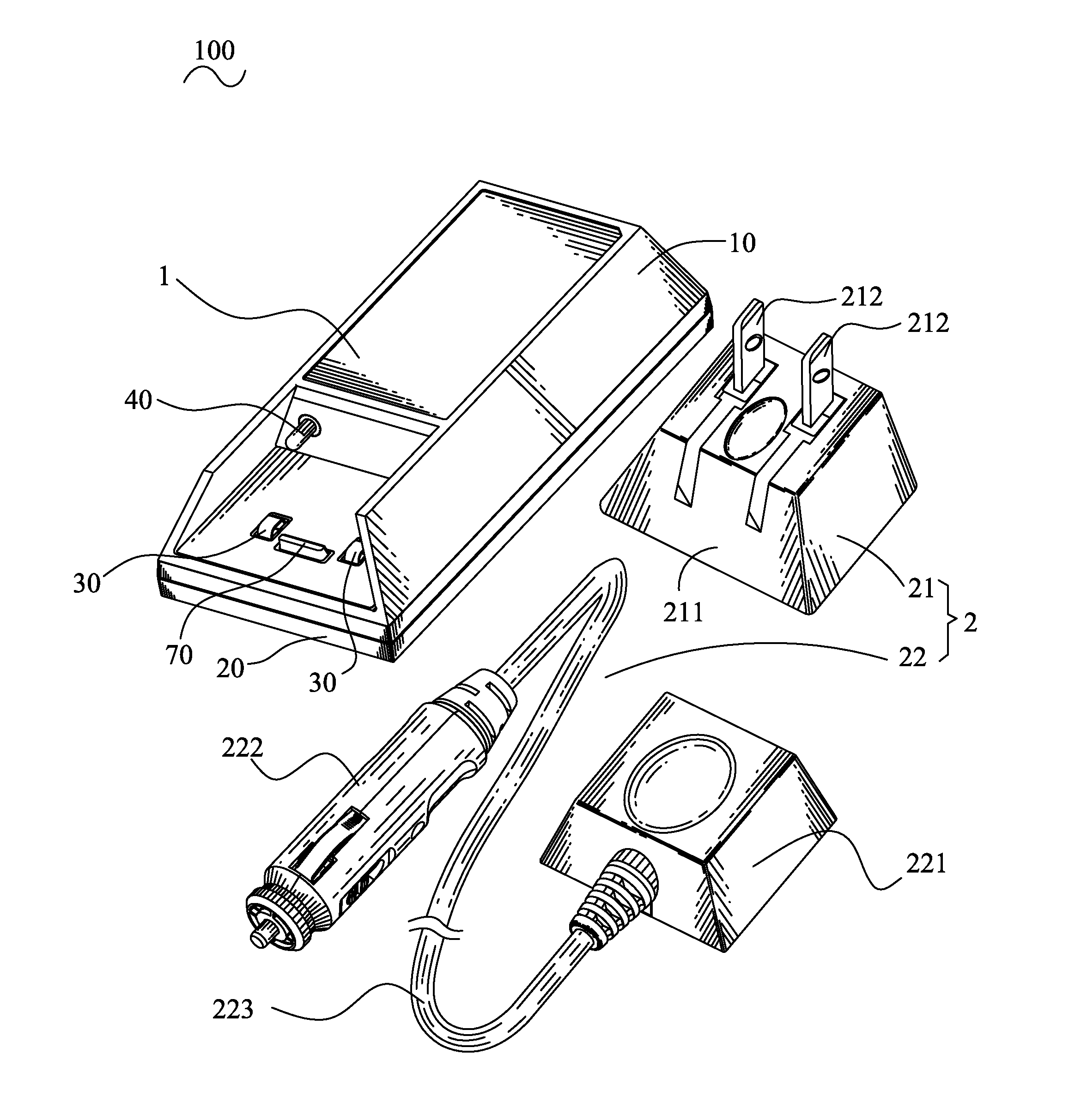 AC And DC Dual Input Charger