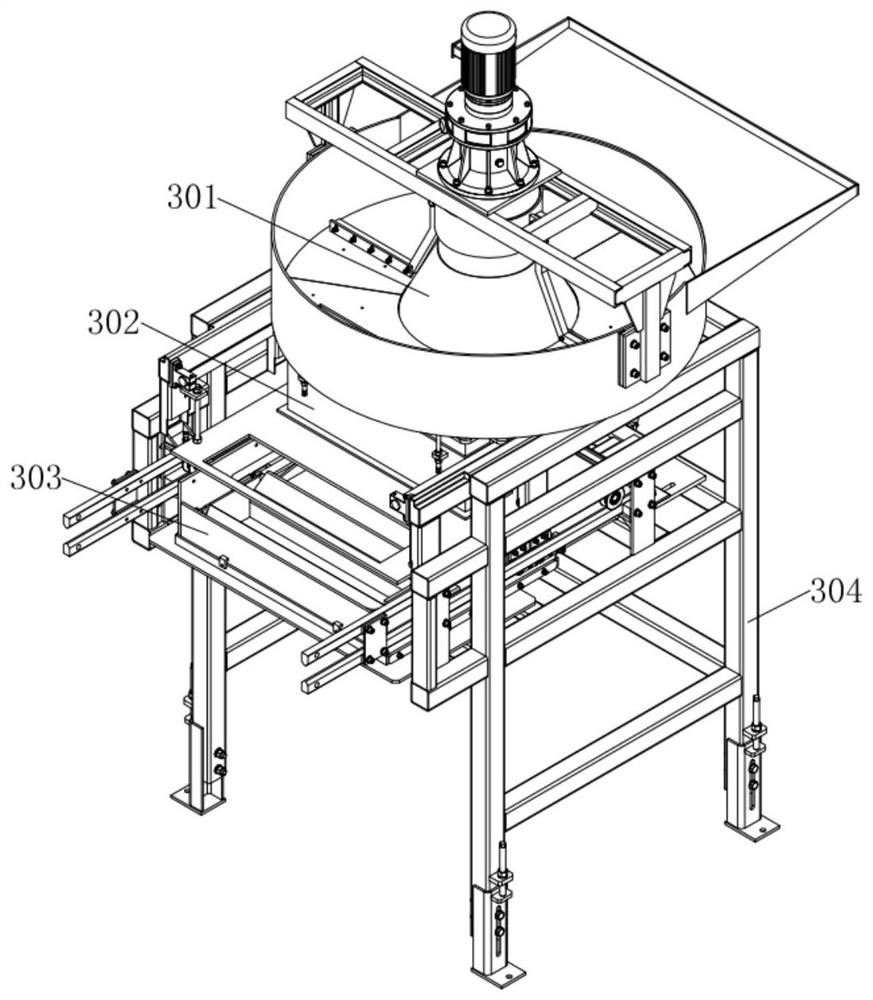 Multifunctional stone imitating machine for manufacturing large boards and kerb through double-layer wet method