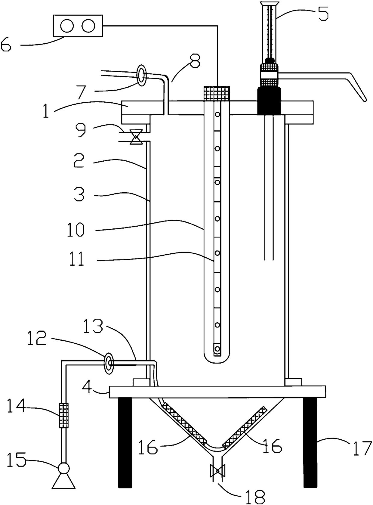 Microalgae sterile culture device and method suitable for mixotrophic culture