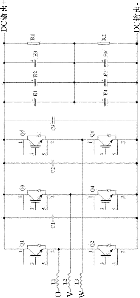 High-pressure large-current direct-current charger