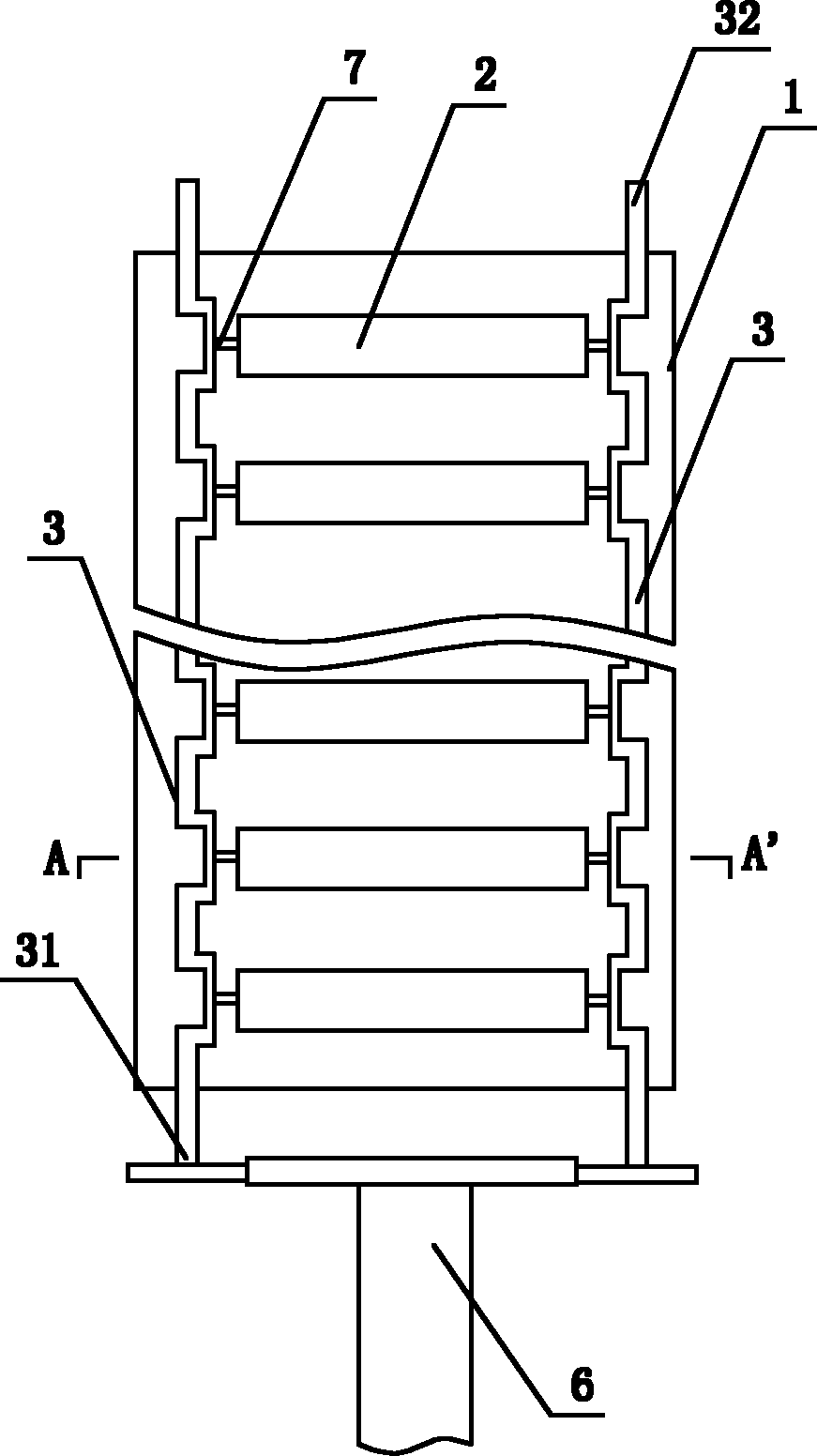 Double crank shaft horizontal combustion motor with bidirectional piston cylinder