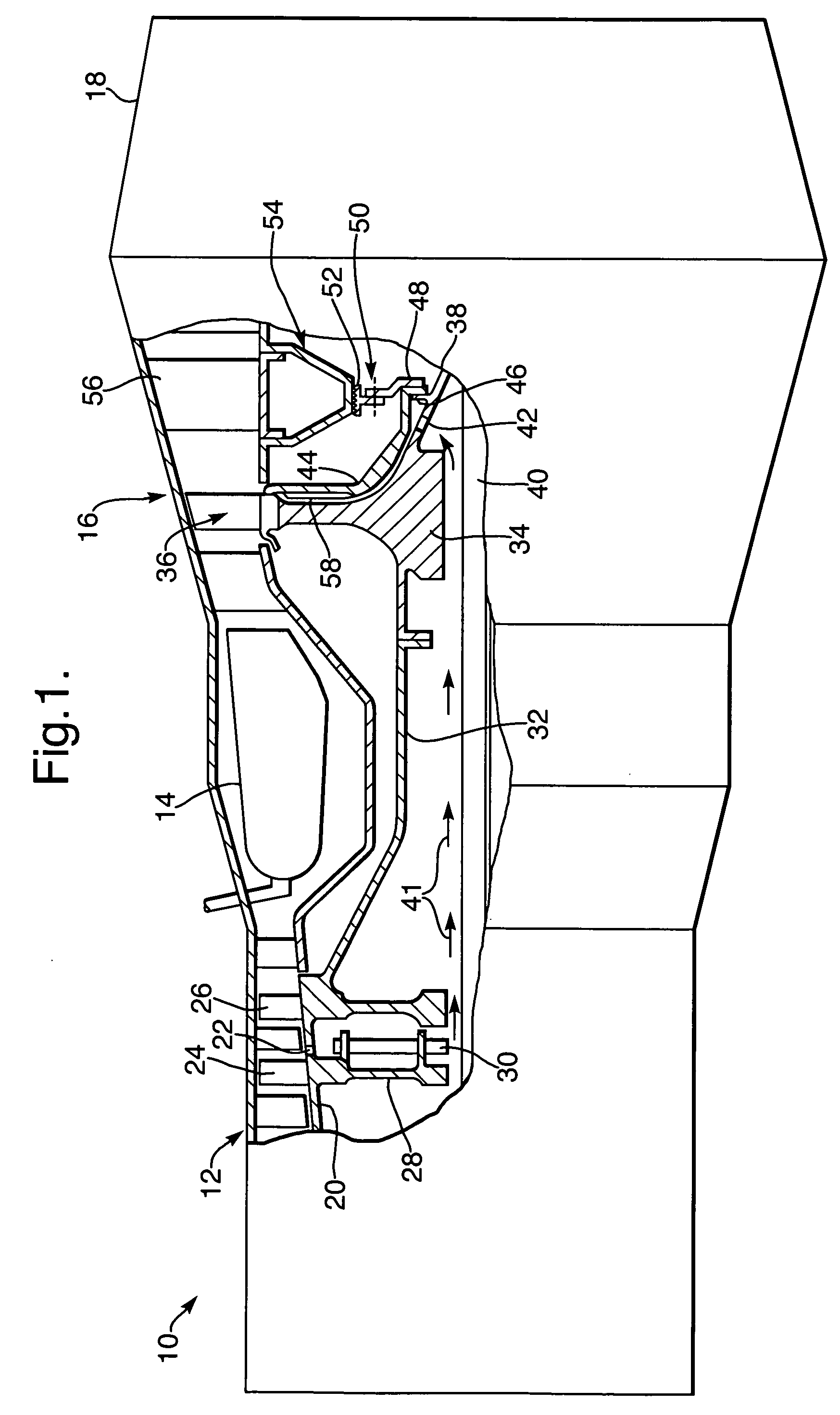 Turbine blade cooling system