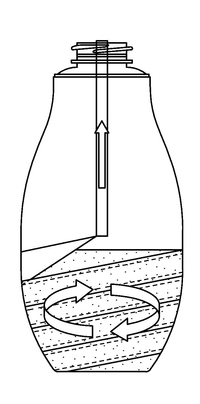 Process for coating containers