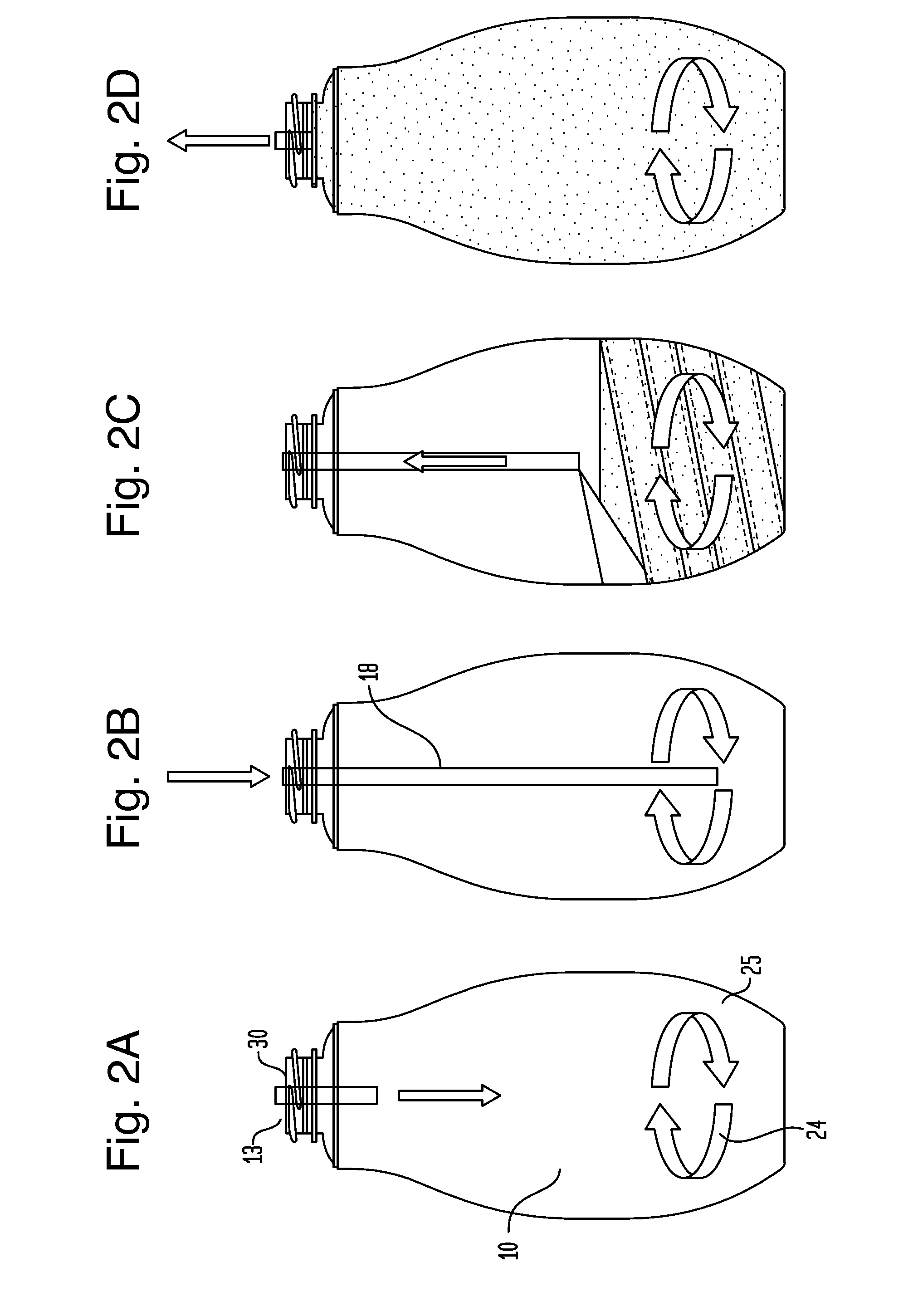 Process for coating containers