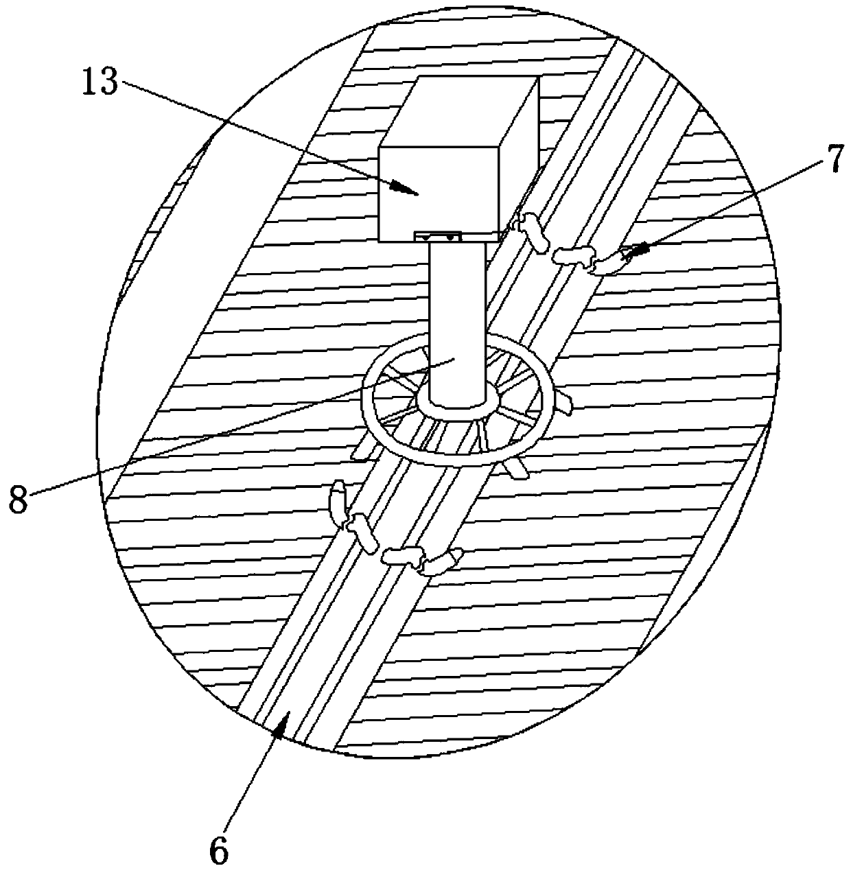 Sprinkling and dripping double-irrigation integrated system based on smart agriculture