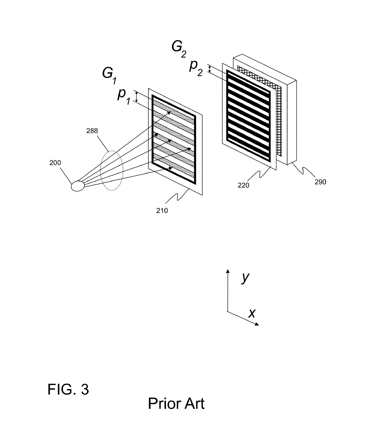 X-ray interferometric imaging system