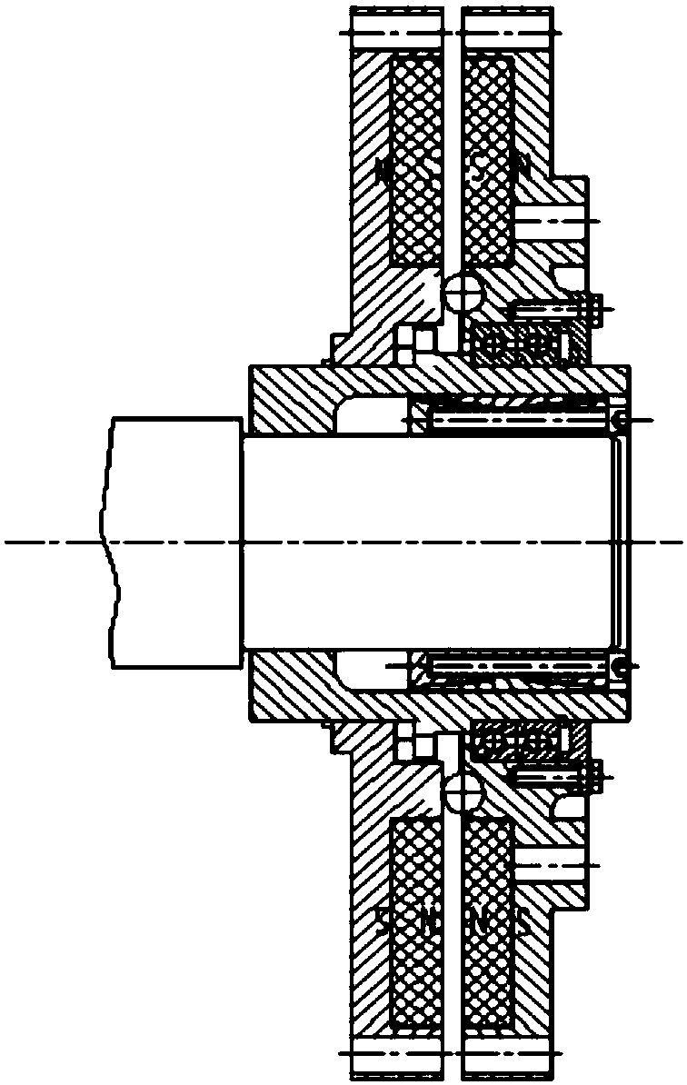 Permanent magnet coupling buffer protector