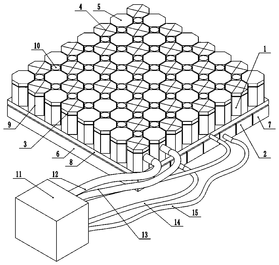 Water-cushion air-cushion integrated anti-pressure-sores mattress