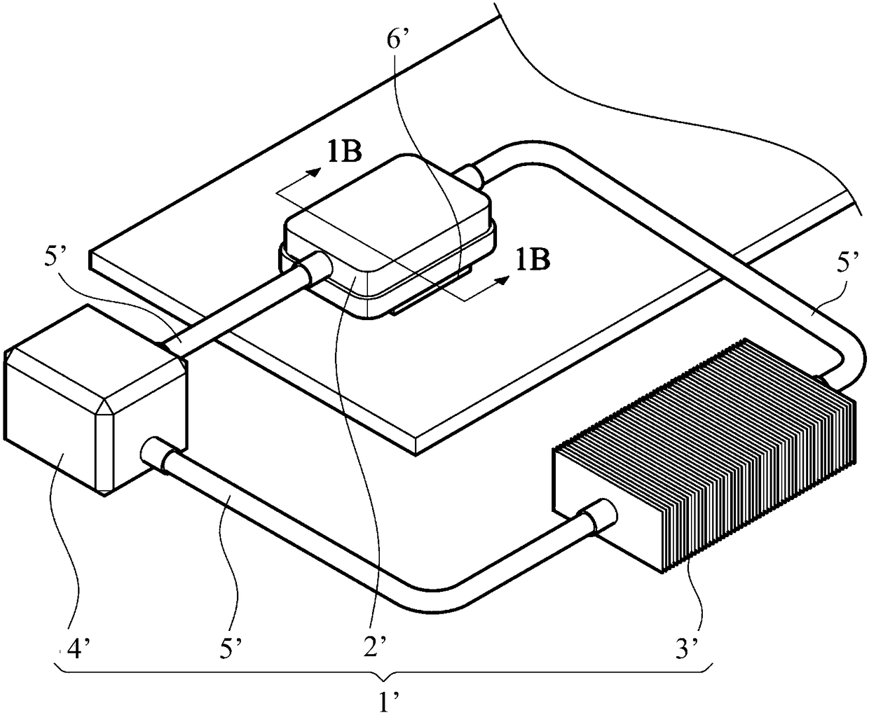 Water cooling head