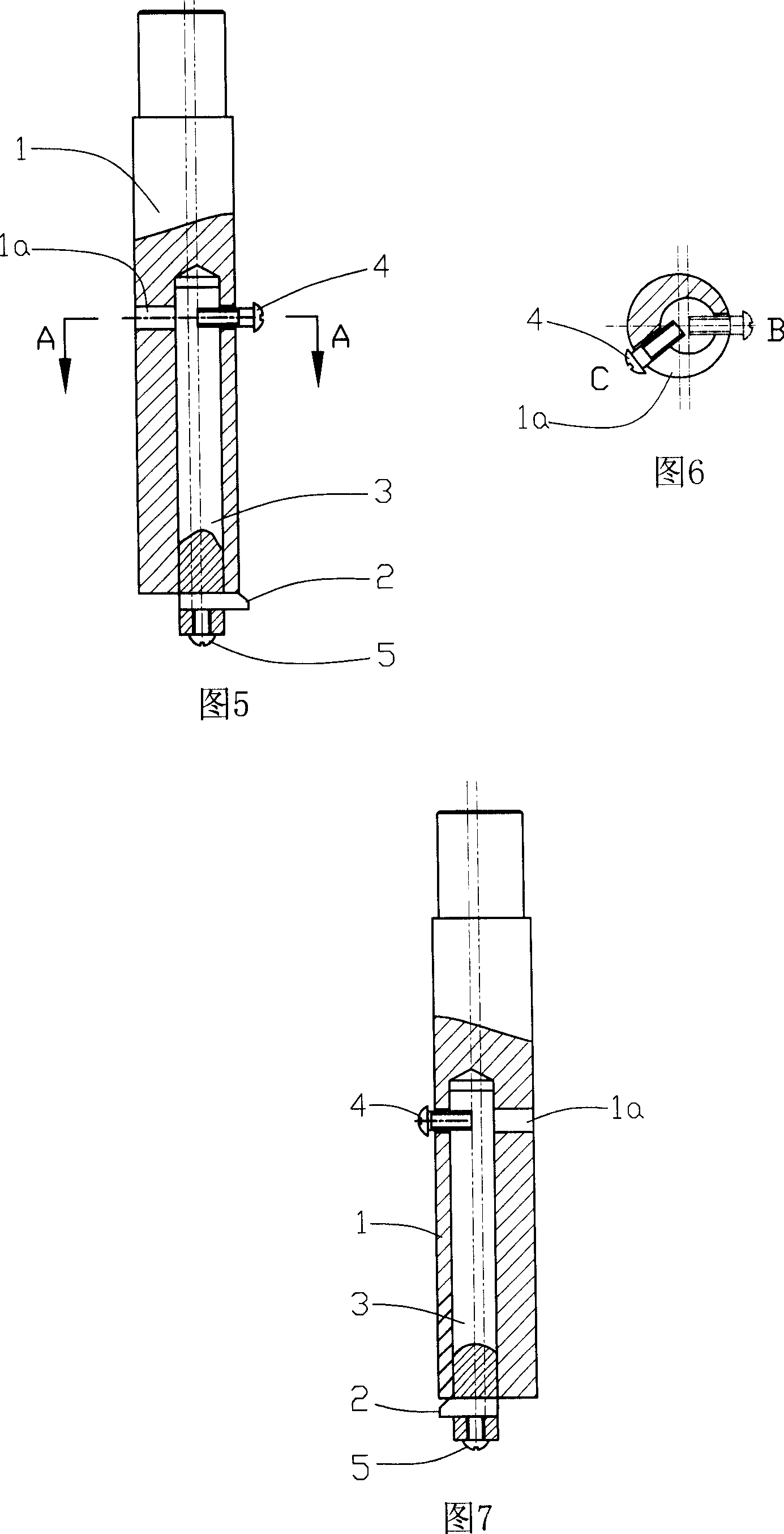 Chamfering tool dedicated for porous inside