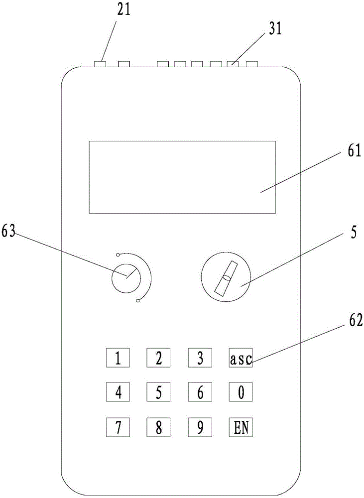 Portable multi-contact relay checking instrument and checking method thereof