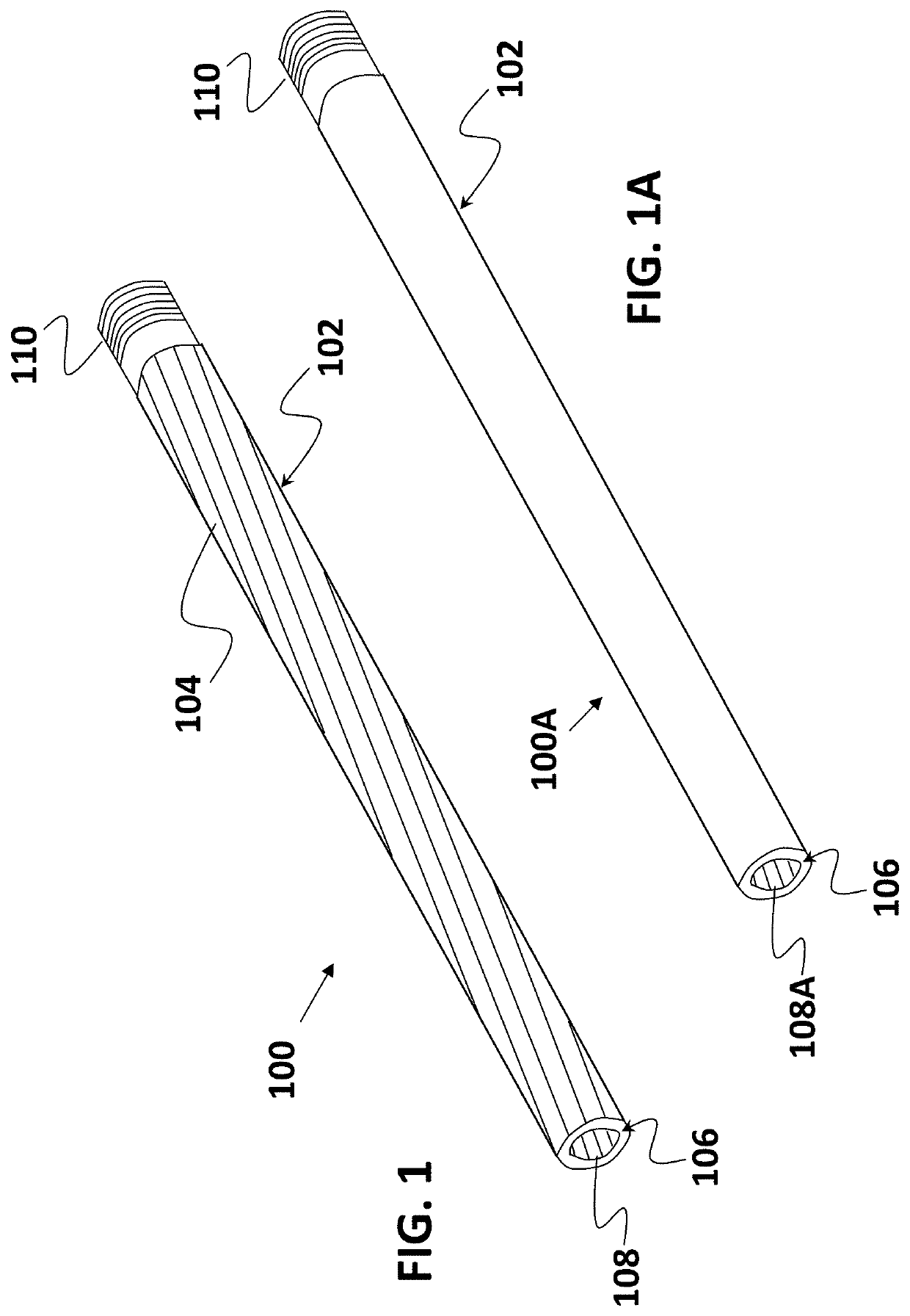 Barrel with rifling and method for forming