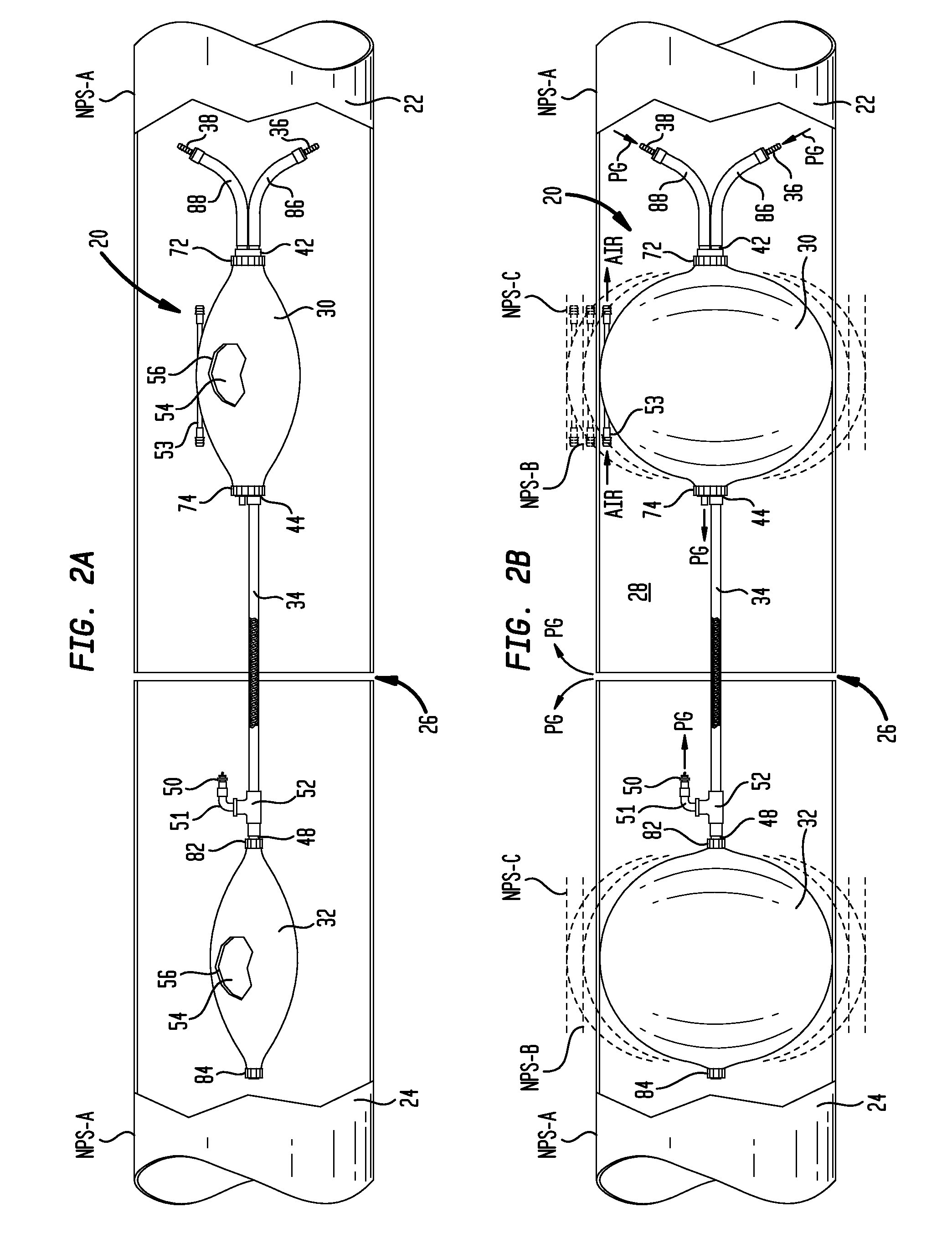 Inflatable Purge Dam Apparatus