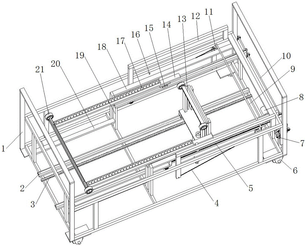 An Electric Back Lifting and Leg Bending Patient Nursing Massage Bed