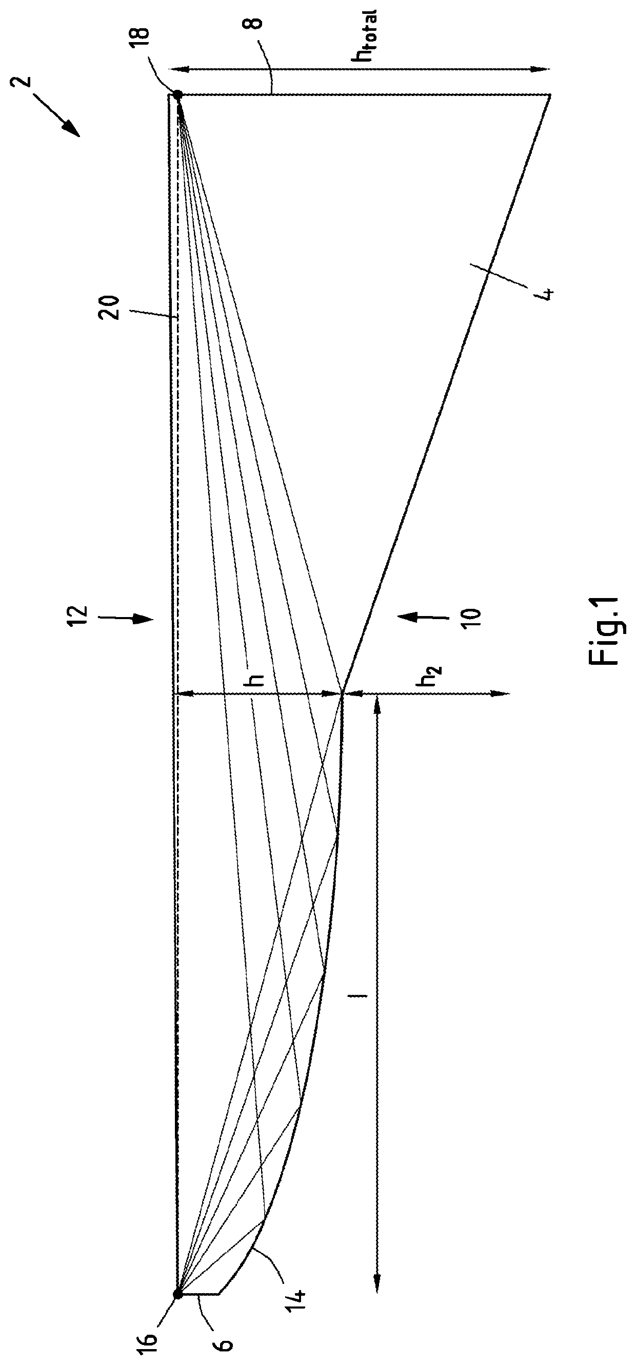 Optical element for lighting device