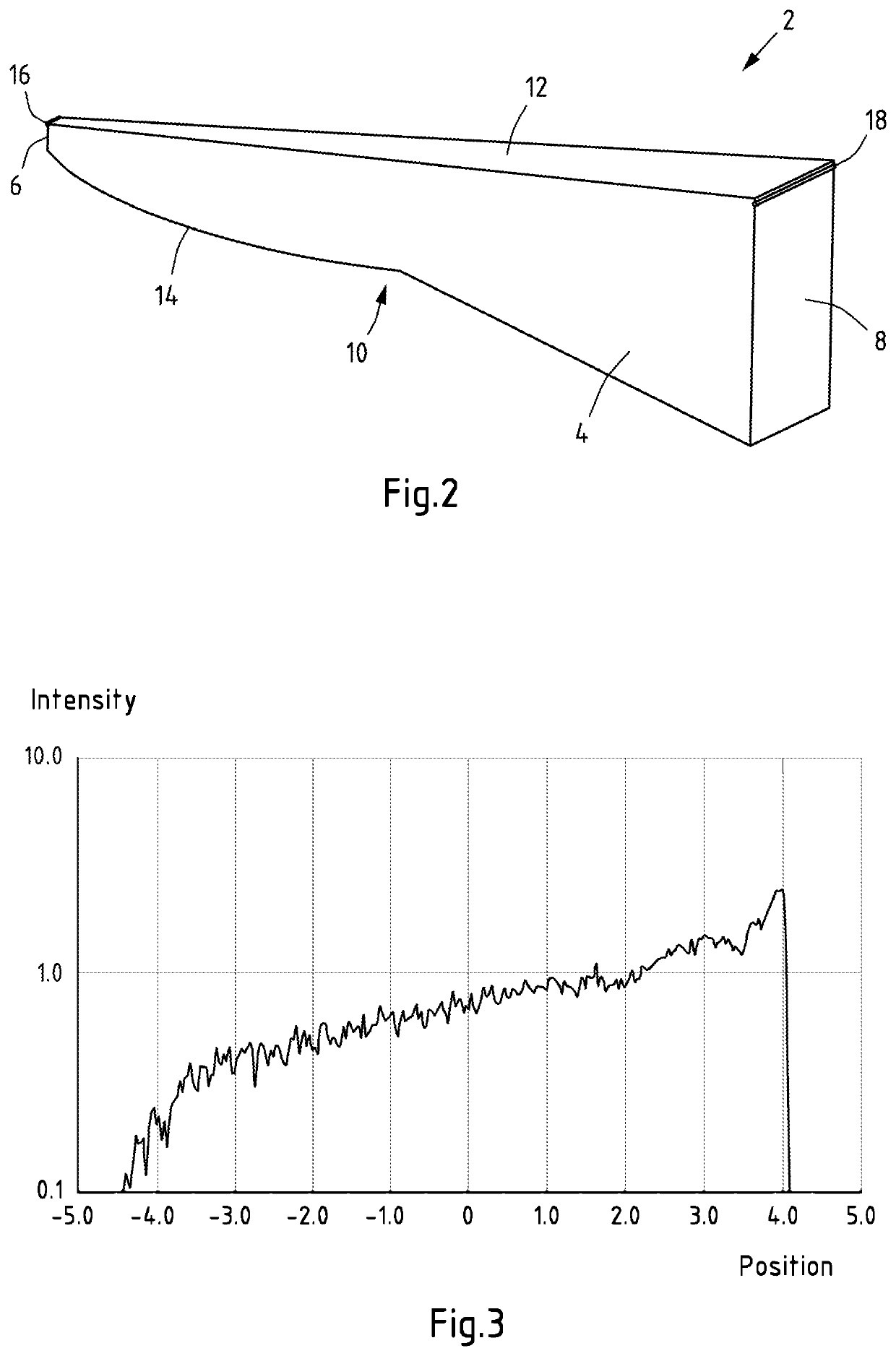 Optical element for lighting device