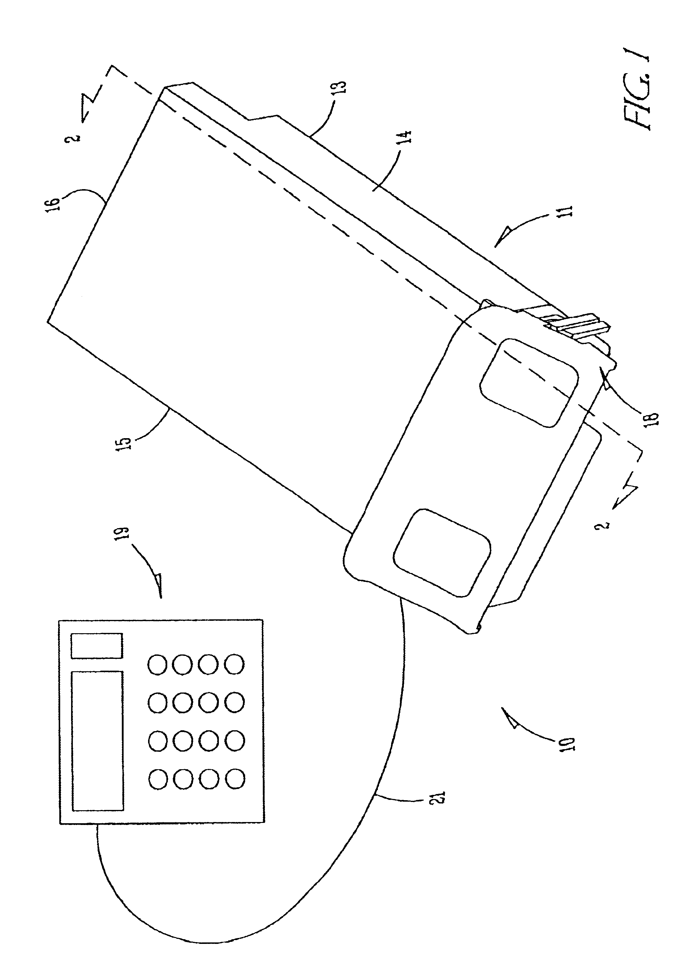 Ticket counting dispenser