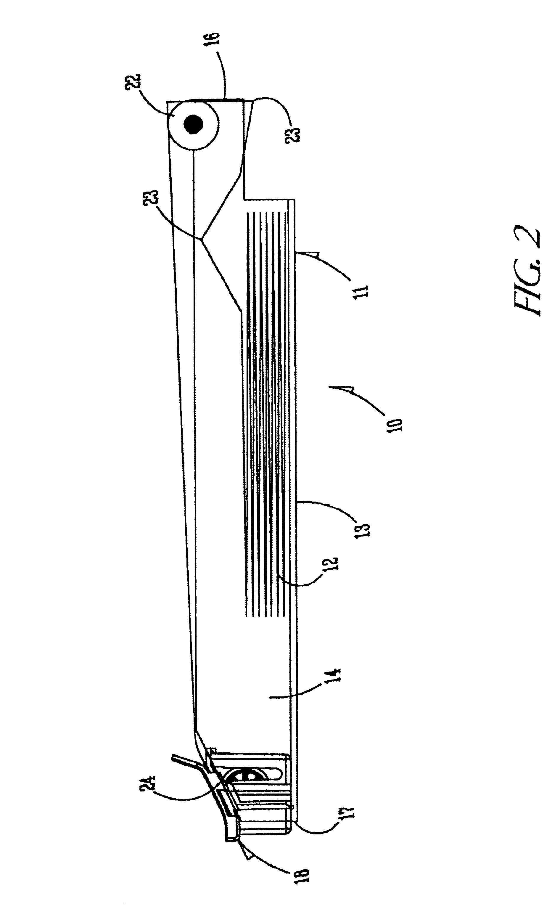 Ticket counting dispenser