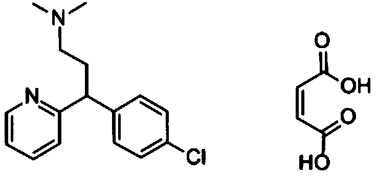 Novel chlortrimeton impurity and preparation process thereof