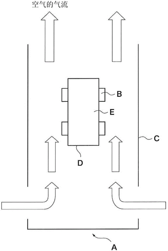 Air-cooled thermoelectric power generation apparatus and solar thermal power generation apparatus using air-cooled thermoelectric power generation apparatus