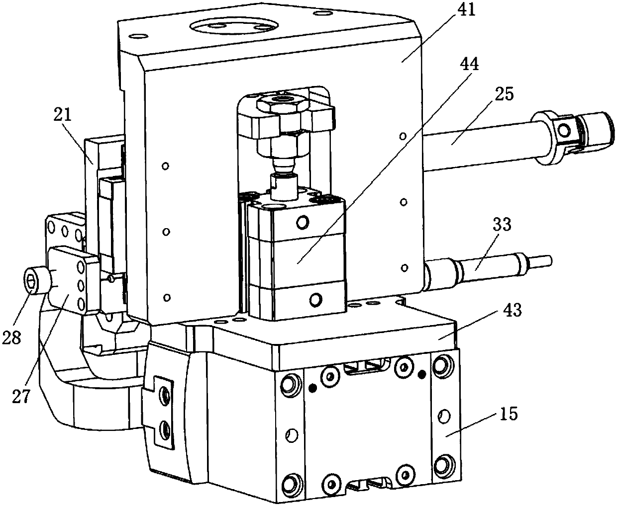 Shaft diameter detecting device and method