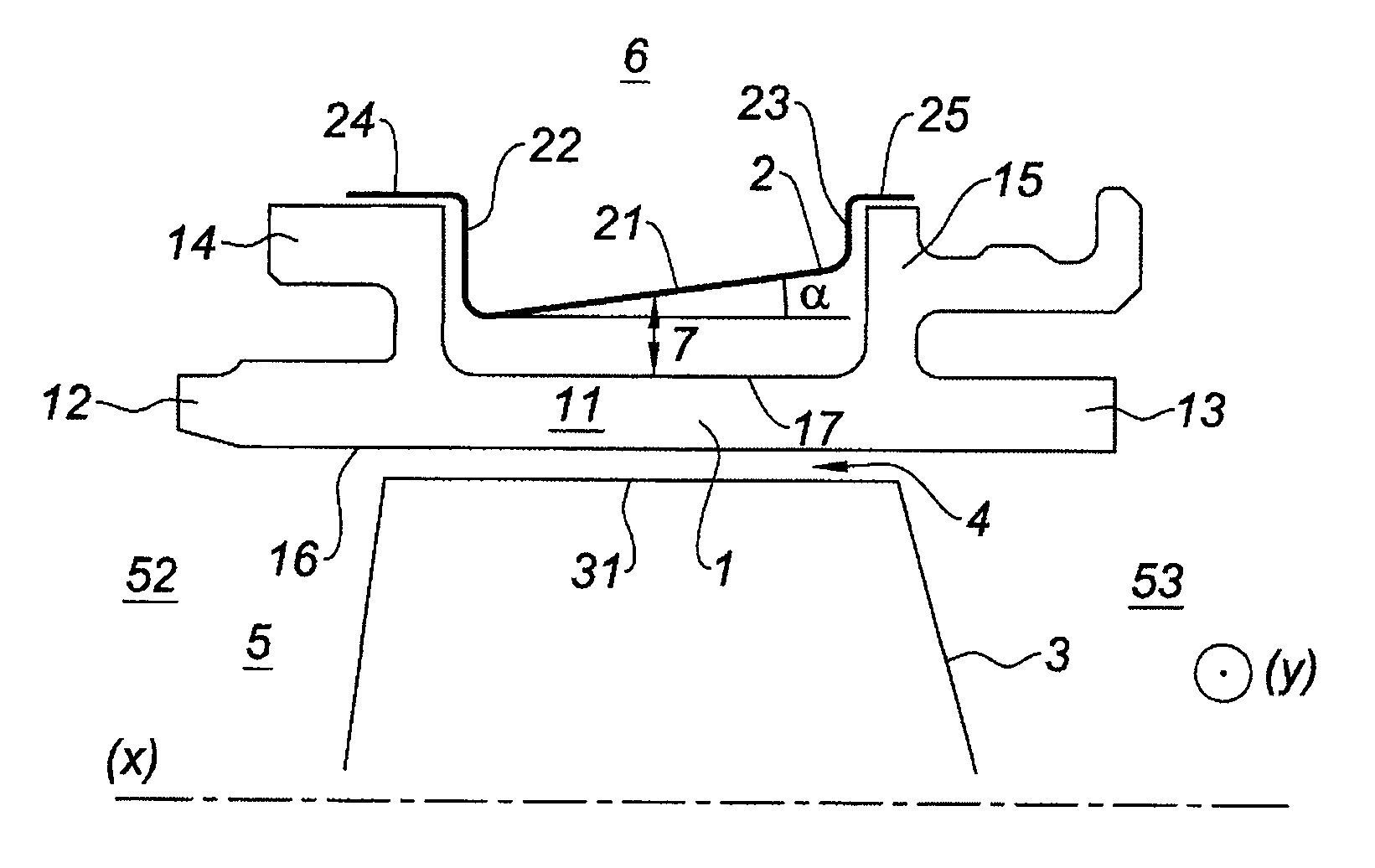 Turbomachine turbine ring sector