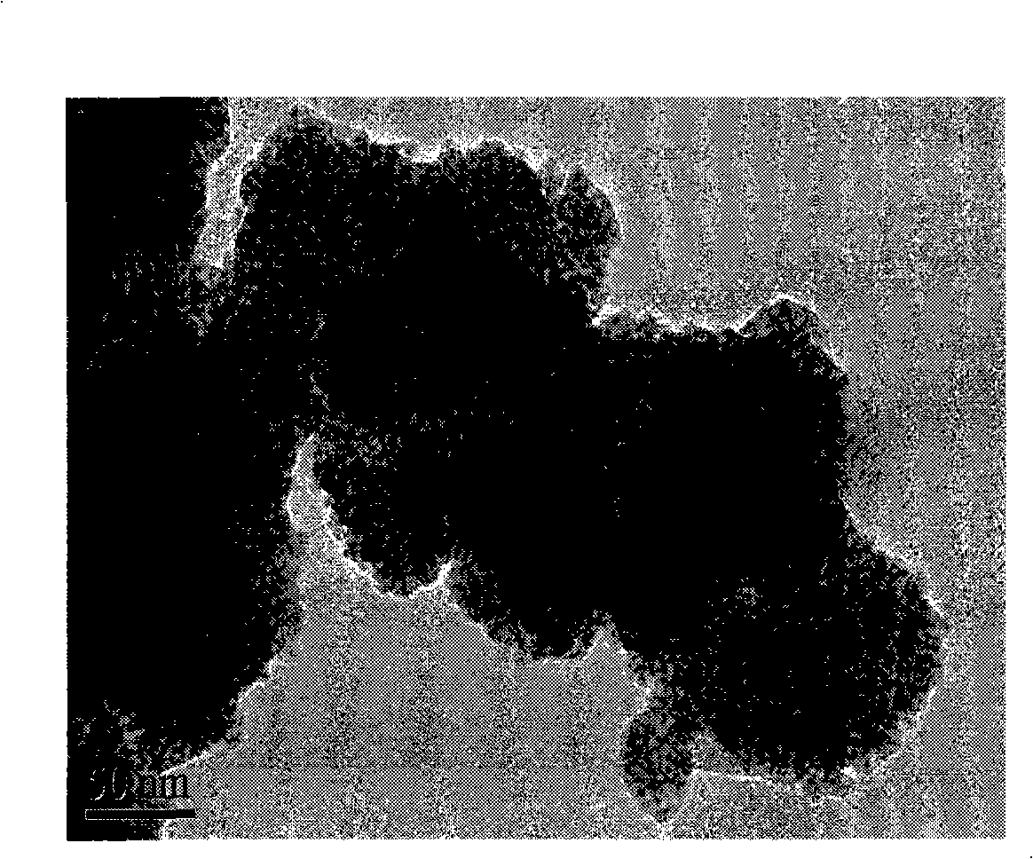 Preparation of nano cobalt granule