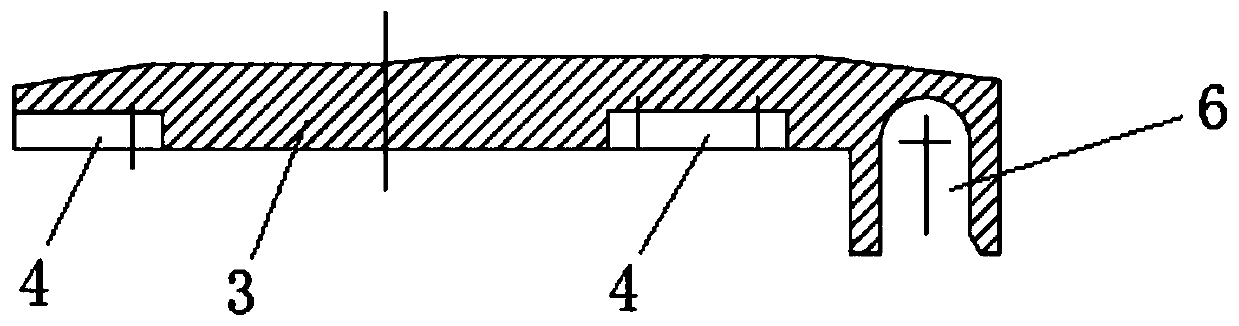 A cylinder brake transmission device