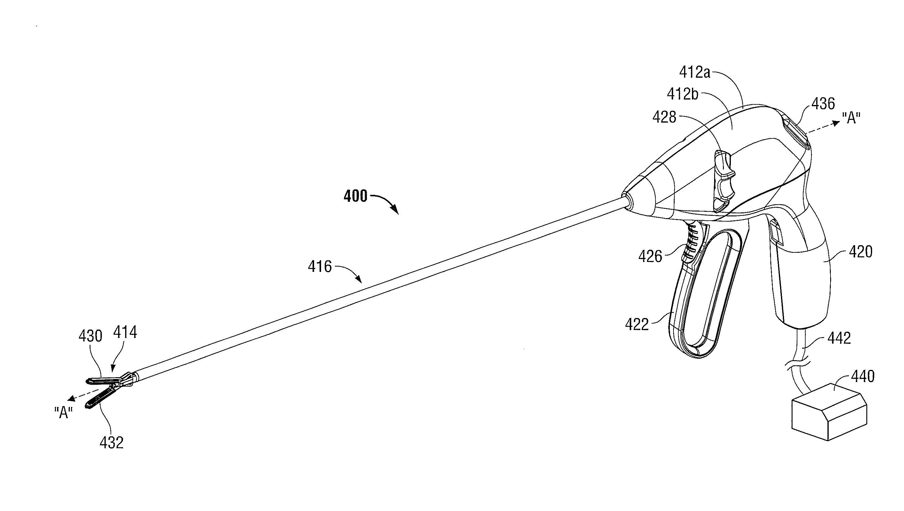 Surgical Instrument With Stamped Double-Flag Jaws