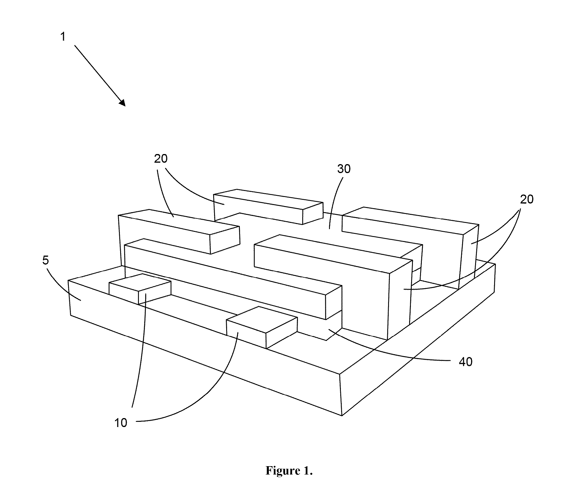 Partially-sprayed layer organic solar photovoltaic cell using a self-assembled monolayer and method of manufacture