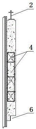 Sandwich thermal insulation concrete outer wallboard with steel beam, steel diagonal bracings and outer wallboard body being prefabricated simultaneously and installation method of sandwich thermal insulation concrete outer wallboard