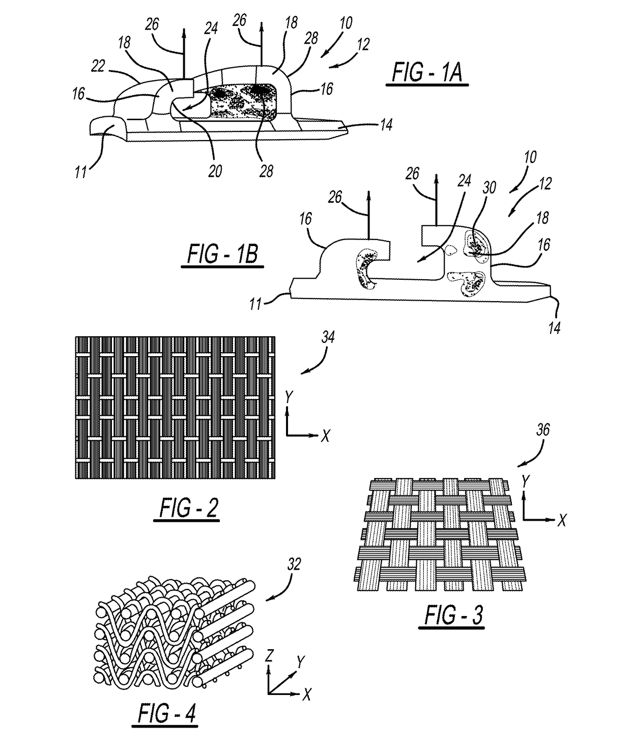 Ceramic matrix composite components reinforced for managing multi-axial stresses and methods for fabricating the same