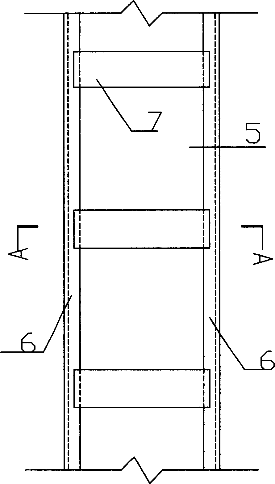 Construction method of reconstrating existant underground space into subway station