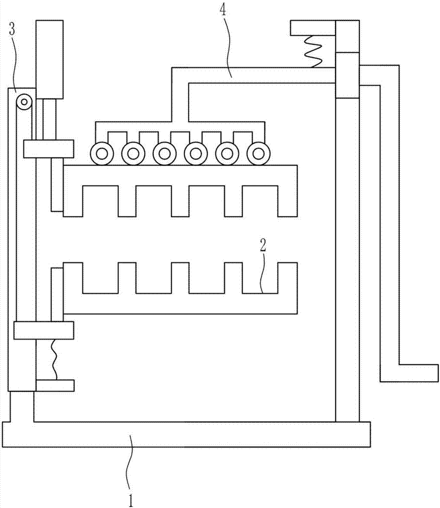 Plastic mold with vibration function