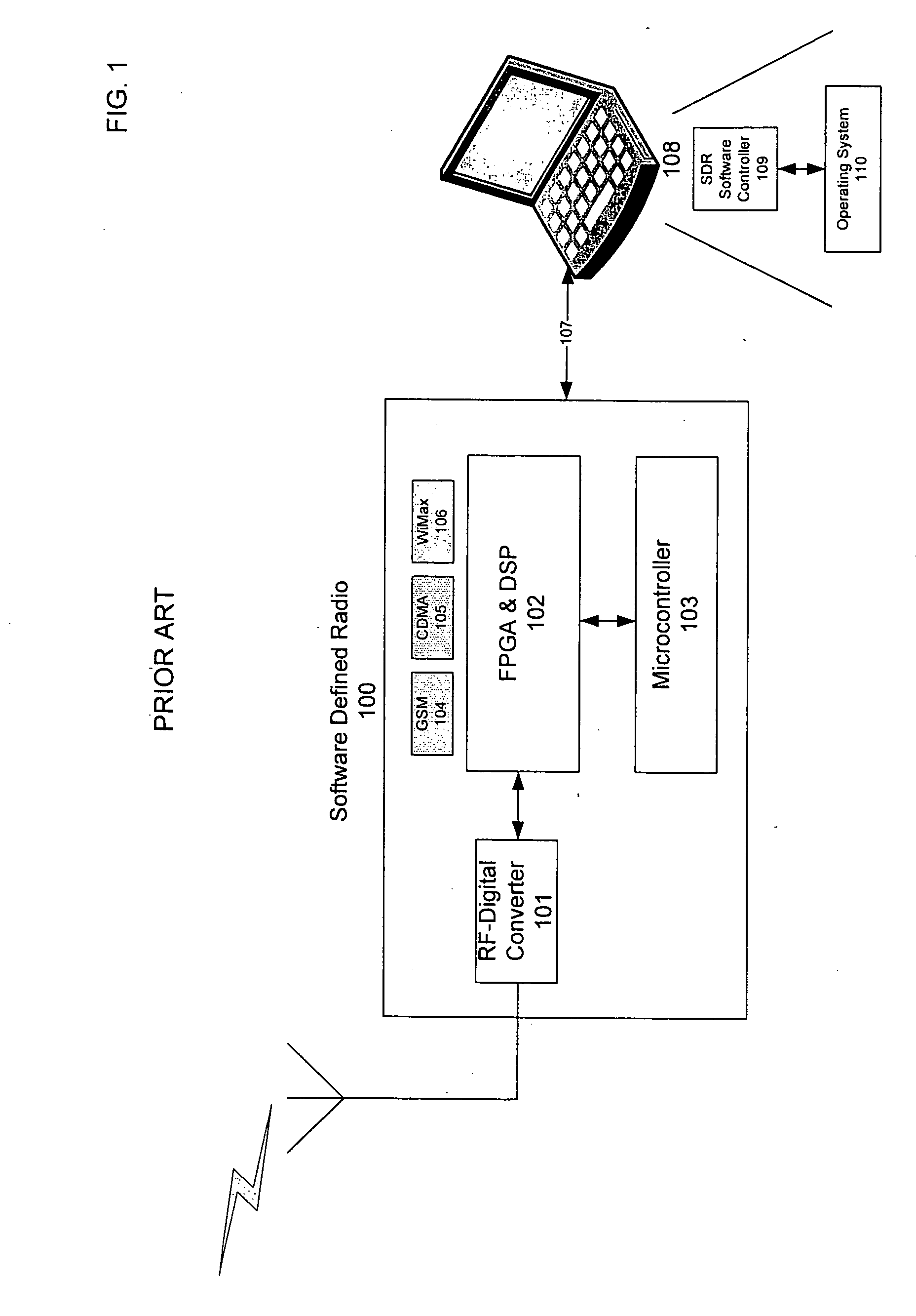 Multi-network seamless roaming through a software-defined-radio