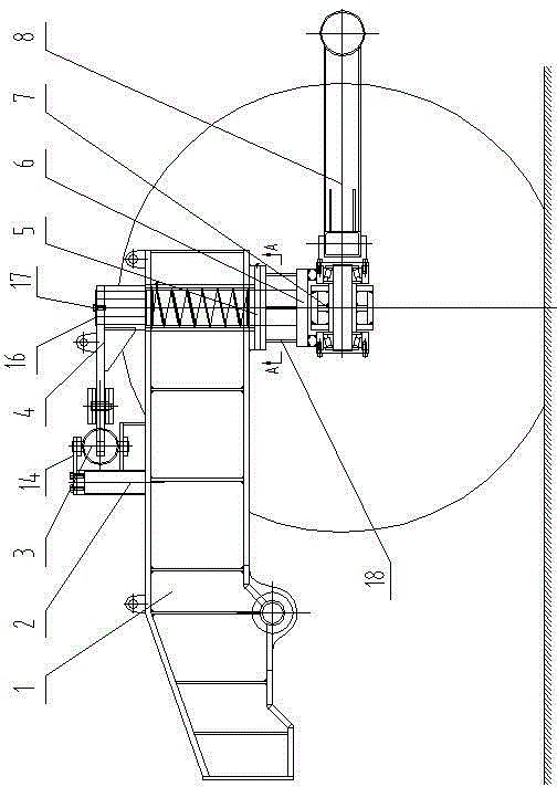 Steerable heavy duty axle unit