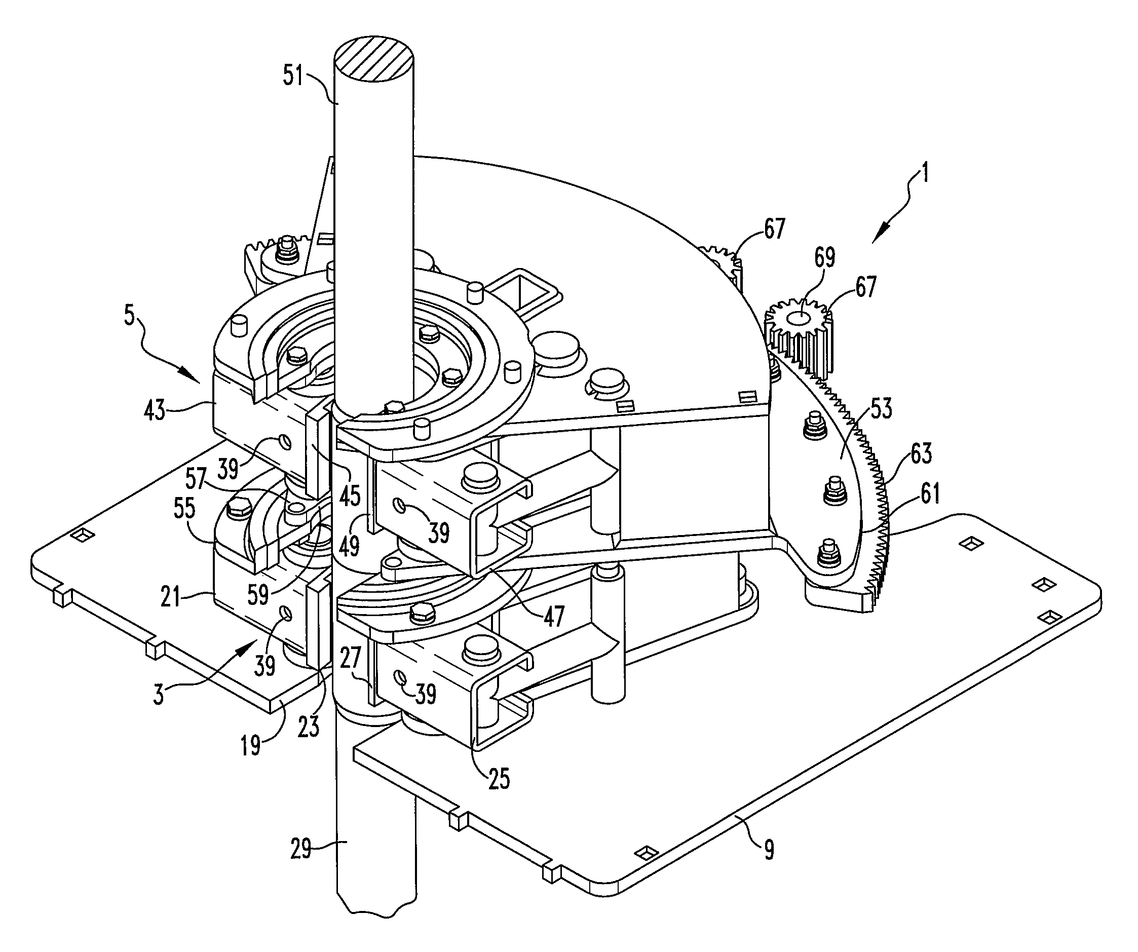 Drill pipe breakout machine