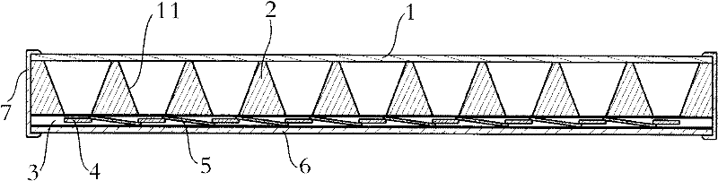 A double-slope reflective concentrating solar photovoltaic cell module