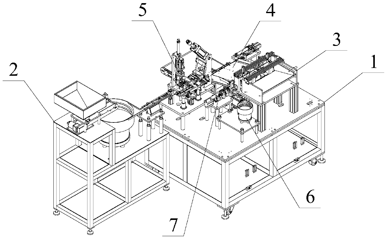 A sorting and transferring mechanism for electric pipe fittings applied to riveting equipment