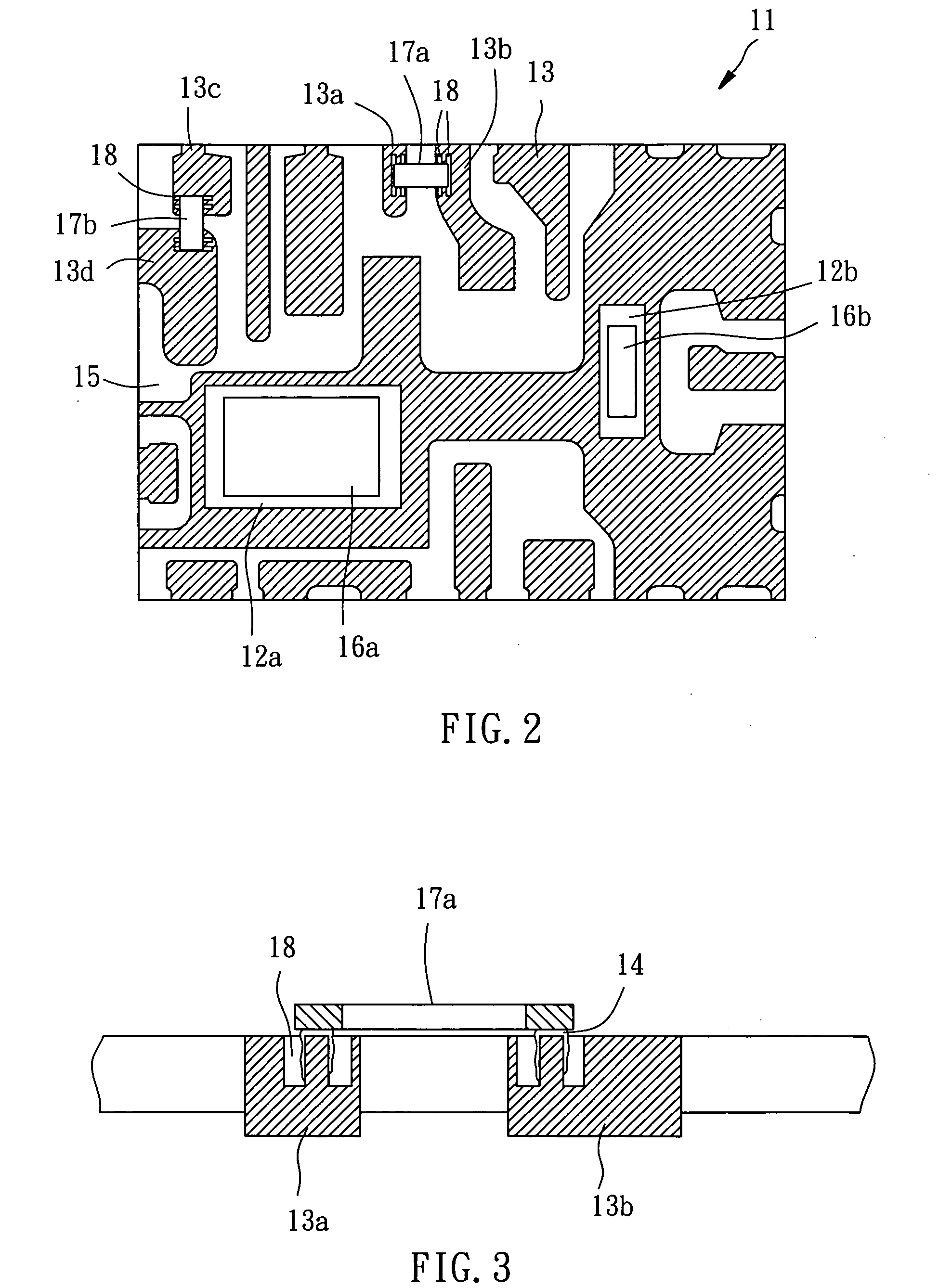 Packaging substrate having adhesive-overflowing prevention structure