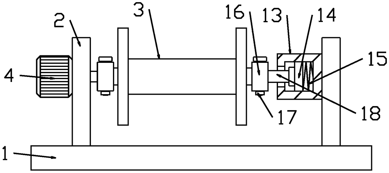 Convenient-to-disassemble/assemble/repair cable winding device