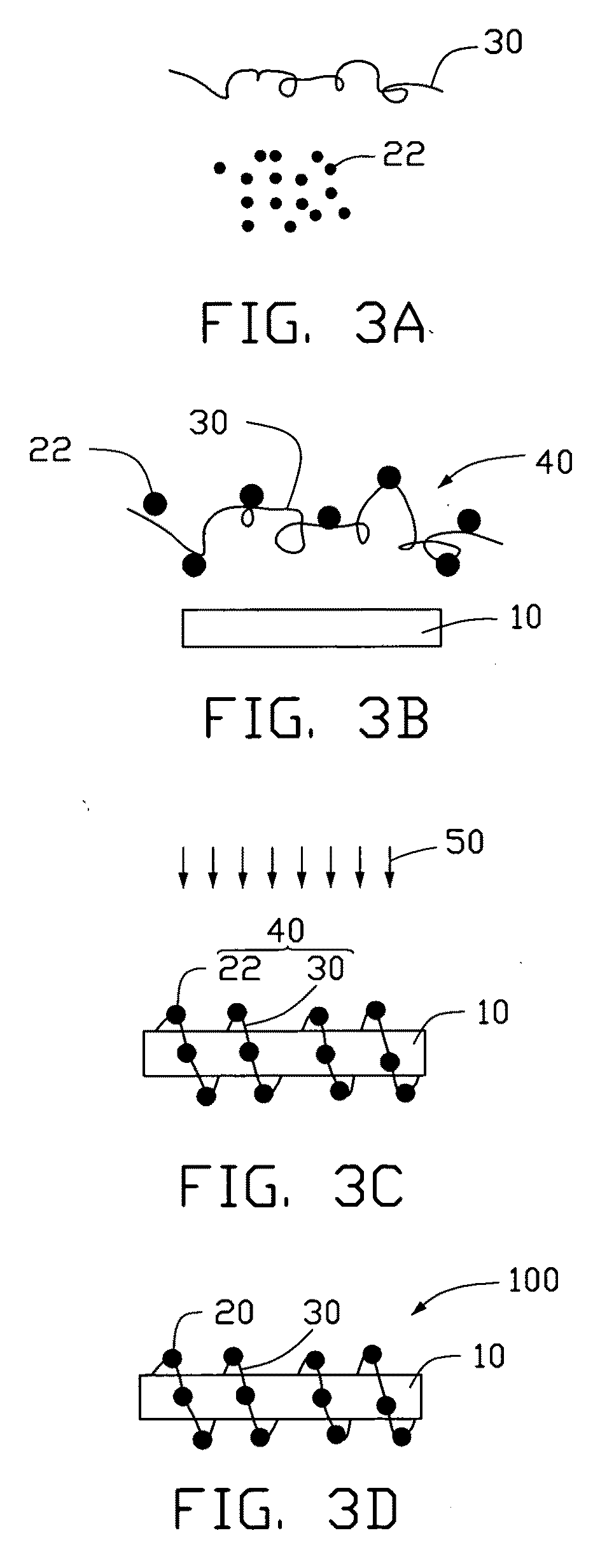 Carbon nanotube metal nanoparticle composite and method for making the same