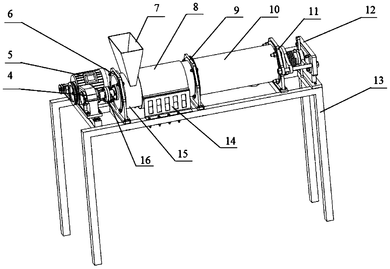 A kind of catering swill treatment device