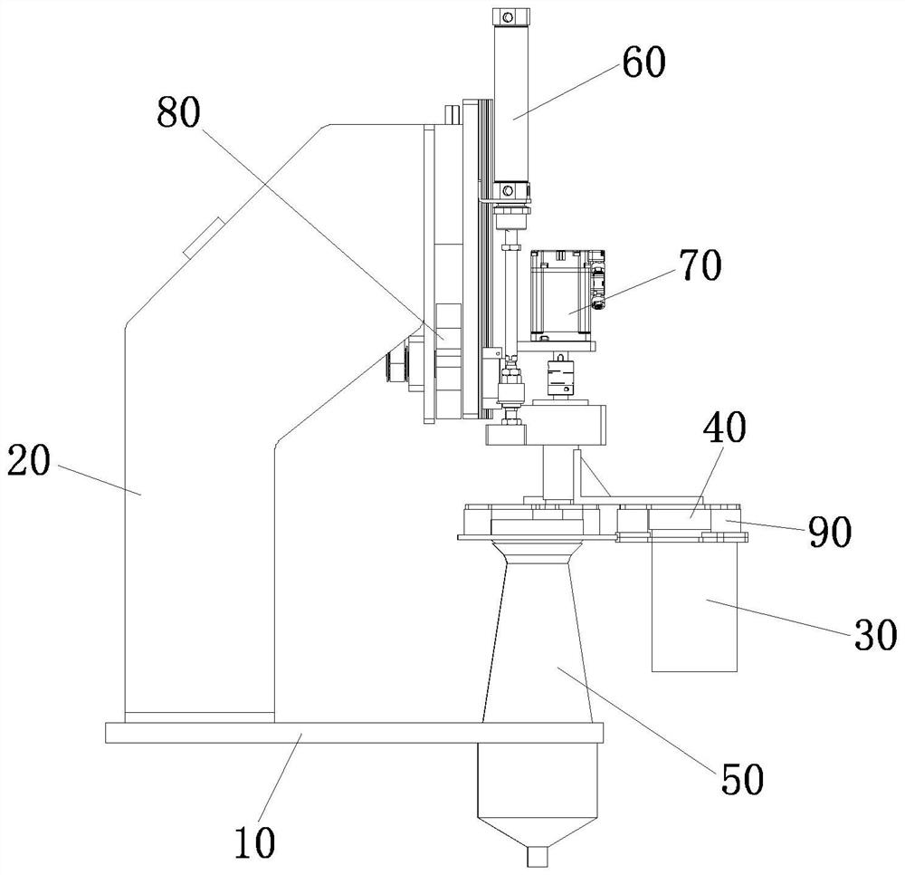 Self-cleaning shake mechanism